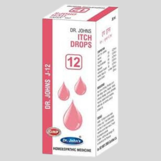 DR JOHNS J 12 ITCH DROPS 30 ML - kaledawale