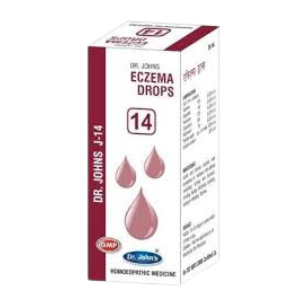 DR JOHNS J 14 ECZEMA DROPS 30 ML - kaledawale