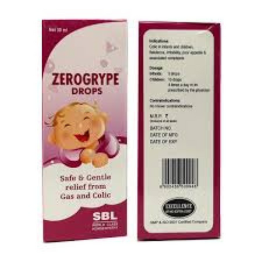 SBL ZEROGRYPE DROP 30ML - kaledawale