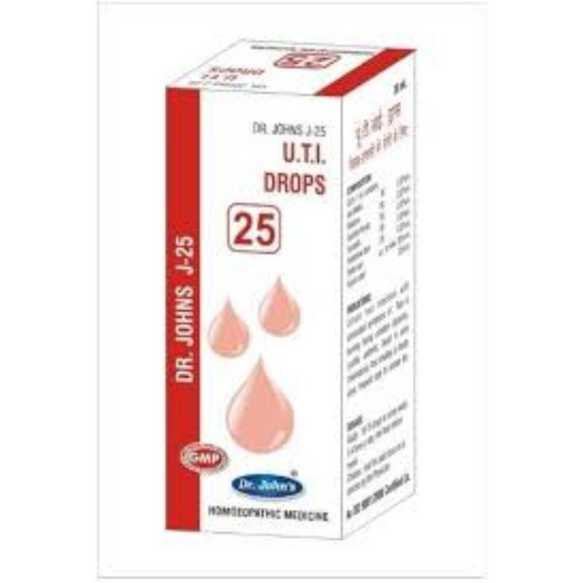 DR JOHNS J 25 U.T.I DROPS 30 ML - kaledawale