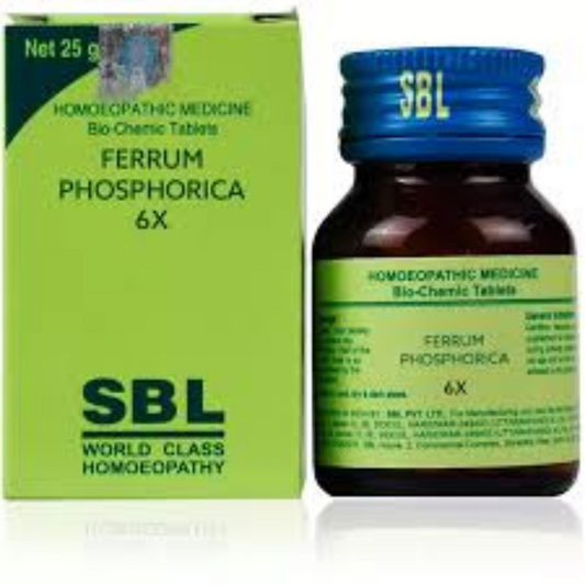 SBL Ferrum Phosphoricum 6X - kaledawale