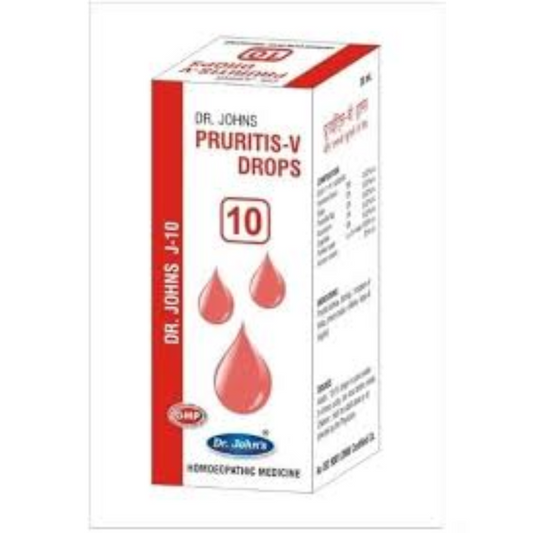 DR. JOHNS J 10 PRURITUS V DROPS 30 ML - kaledawale